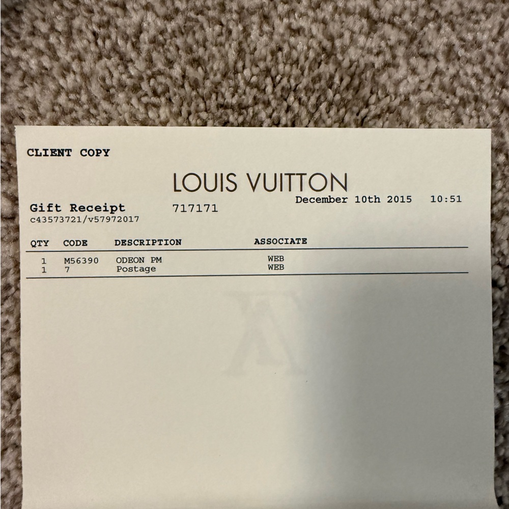 Louis Vuitton Odeon PM Brown Monogram Shoulder Bag - Picture 6 of 6